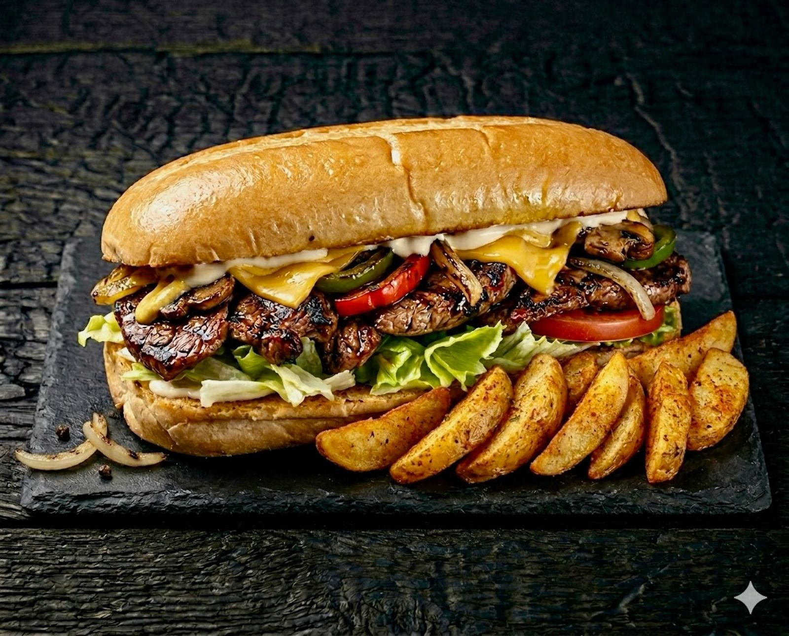 Steak Rib Eye Sandwich