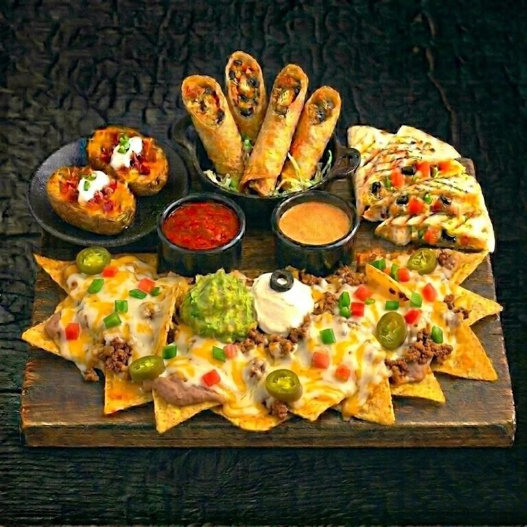Frank’s Fiesta Platter for sharing