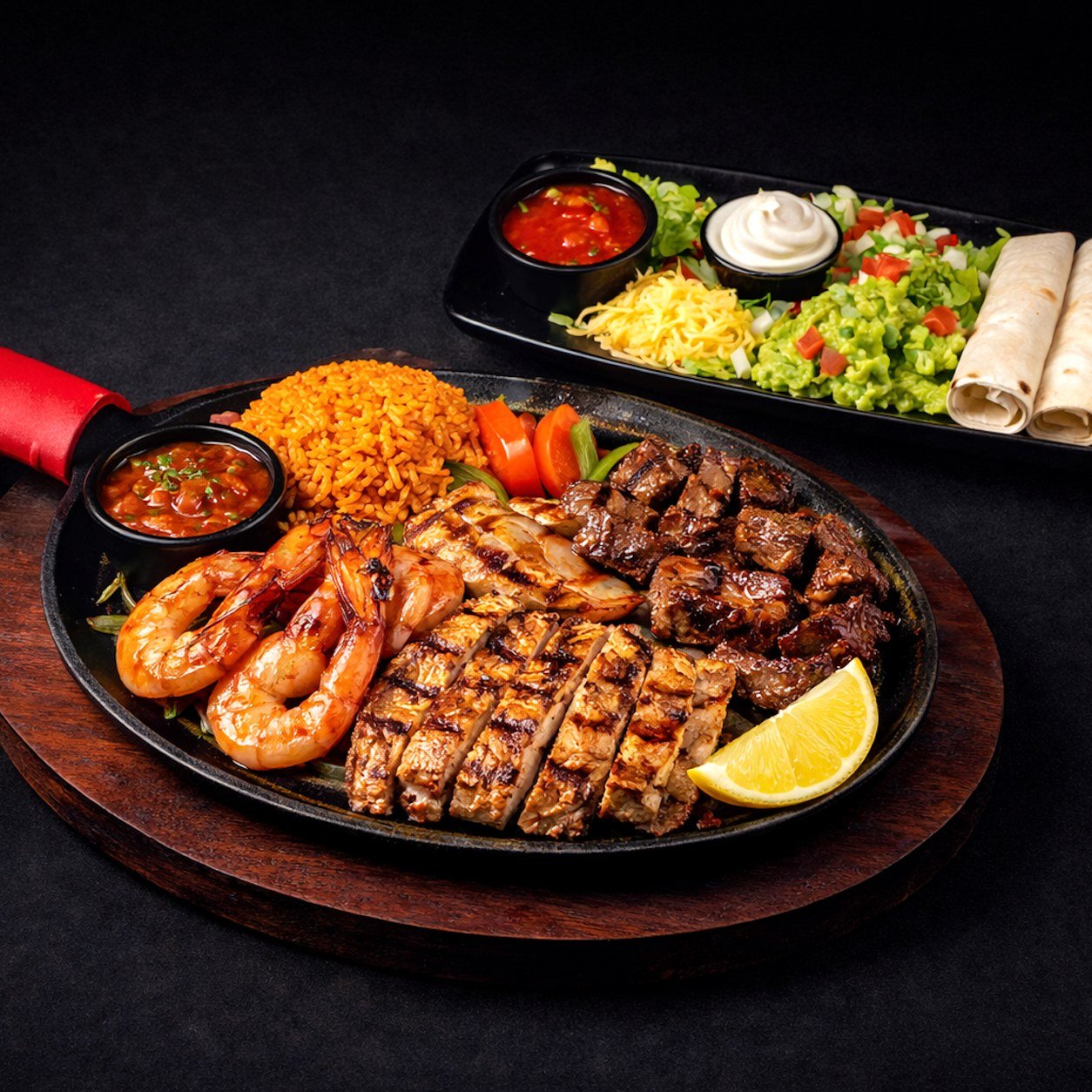Mixed Fajitas 3 Meat Combo