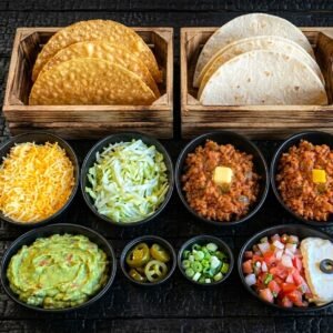 Taco Box Fillings Side