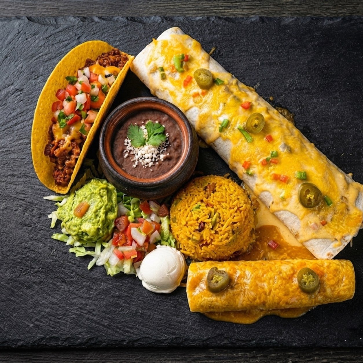 Tex-Mex Combo Platter